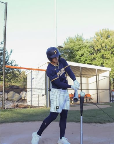 Baseball & Softball Swing Trainer – Practice Your Swing in The Backyard with a Real Ball & Get 50 Feet of Flight Feedback Ages
