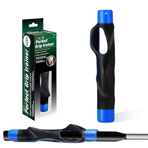 Golf Grip Trainer & Swing Training Aid – Correct Hand Positioning, Improve Swing Consistency & Muscle Memory – Practice Tool for Beginners & Intermediate Golfers