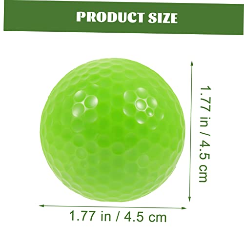 5pcs Golf Ball Professional Training Ball Replaceable Golfing Ball Colored Ball Outdoor Training Ball Professional Double-Layer Ball Daily Use Practicing Ball Synthetic Rubber