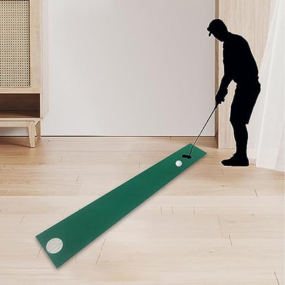 kowaku Golf Putting Mat, Golf Hitting Mat, Golf Putting, Golf Putter Trainer, Golf Putting Practice Mat for Home Garden Backyard