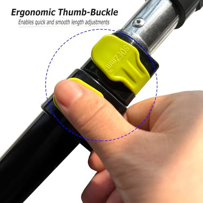 Volleyball Spike Trainer Pro SPT5005 – Premium Training Aid for Spiking, Serving & Blocking – Adjustable Lightweight Aluminum Pole & Secure Ball Holder – Question Mark Hook,No Ball Included