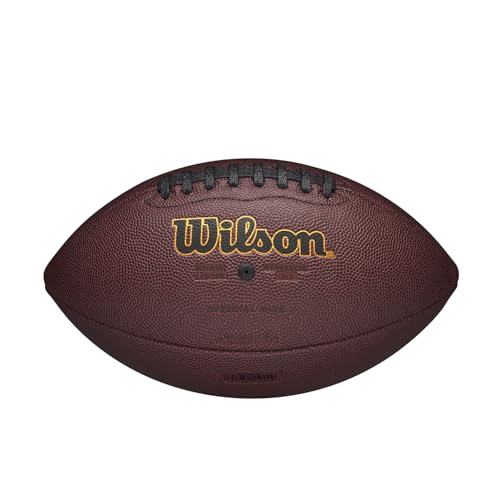 WILSON NFL Stride Footballs - color: Brown, size: Official - Ages 14+, style: Stride