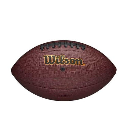 WILSON NFL Stride Footballs - color: Brown, size: Official - Ages 14+, style: Stride