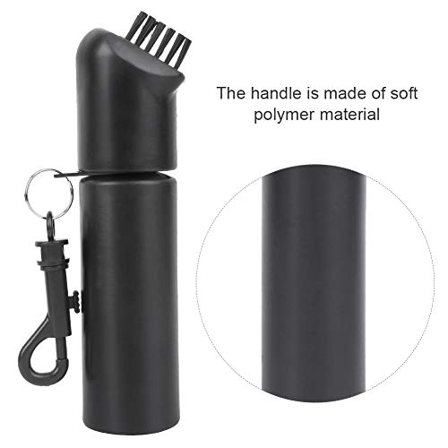 Golf Club Brush,Comfortable Hand Grip Golf Bristles Brush Groove Cleaner with Water Bottle Golf