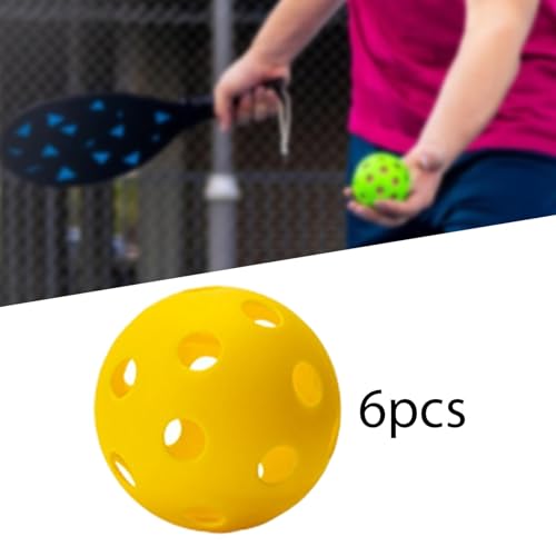 Pickleball Ball Indoor Tournament Pickleball Balls 26 Holes Practice Ball TPE Material Precision Crafted Suitable for Adult Accessories