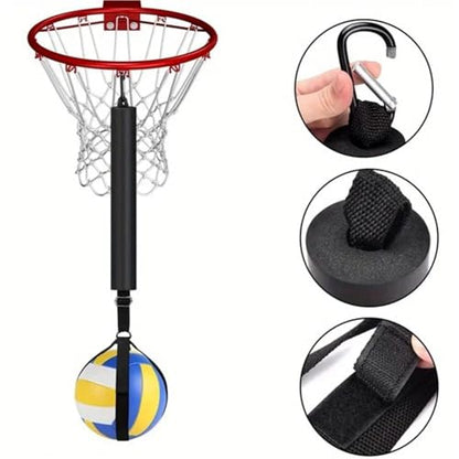 2/6/10pcs Volleyball Training Equipment Aid Practice Trainer with Adjustable Belt for Serving Setting Spiking Returns Ball - size: 10pcs