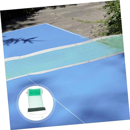 Indoor Table Tennis Net Lightweight Sports Net for Outdoor and Indoor Use Durable Material for Easy Setup for Driveways and Flat Areas