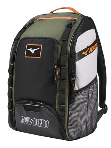 Mizuno Organizer 26 Backpack - color: Olve Drab-Cloud Crème