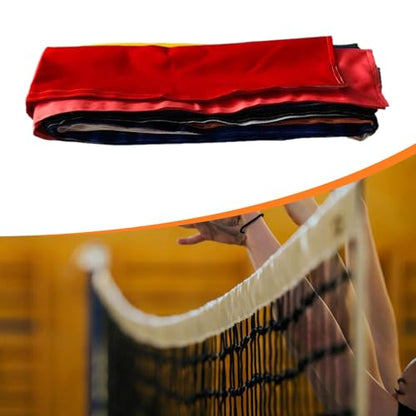 Volleyball Setter Training Tape – 9-Zone Net Target Strip, 29.5ft for Indoor, Beach & Backyard Practice