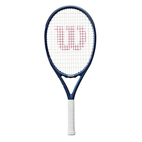 Wilson Triad Three Strung Performance Tennis Racket - Strung with Sensation 16 Natural at Mid Range Tension - size: Grip Size 0 - 4"