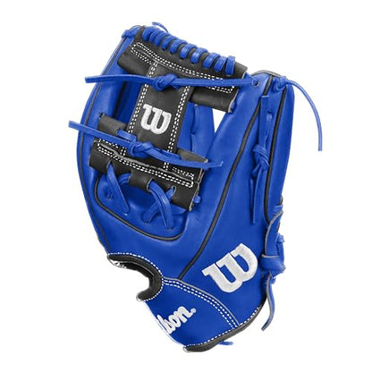 Wilson A2000 1786 Baseball Glove, Right Hand Throw, Infield Series - Exclusive Edition - color: Royal Blue/Black