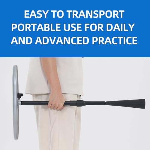 Portable Baseball Tee, Batting Tee for Baseball/Softball/Tee Ball, Adjustable Height, Weighted Base for Stability, Hitting Tee for Kids/Youth, Training Equipment for Baseball Practice - size: 20"-26" Height