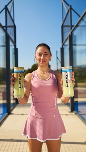 HEAD Padel Pro S+ Padel Balls - 3 Ball Can, Tournament Balls for Fast Play, Enhanced Rebound & Durability
