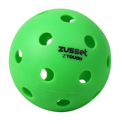 Pickleball Balls Z Touch | 3-Ball Tube Indoor Pickleball Balls with 26-Hole Design | Strategic & Precise Game with a Predictable Bounce | Designed to Dominate The Court