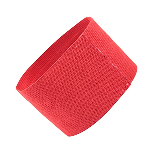 Captain Armband for Soccer Football Team Leader Adjustable Wristband Breathable Sports Training Accessory for Players Game Match Practice Men Women Youth