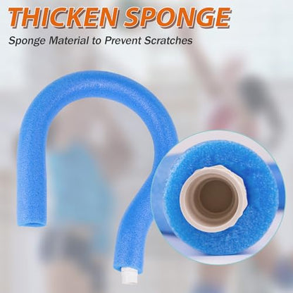 Volleyball Spike Trainer Foam Head Only for Volleyball Training Aids，Includes a Pair of Exercise Band Knee Pads Volleyball,Durable Lightweight Hitting Trainer Equipment for Serving(Foam Head Only)