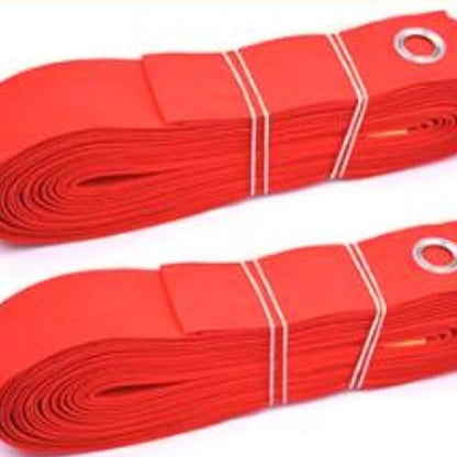 4X Beach Volleyball Lines Boundary Lines Game with Ground Anchors Training Practical Volleyball Court Boundary Cords for Park, Red