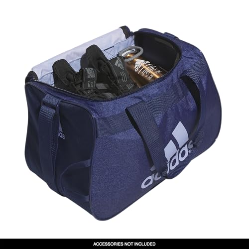 adidas Power Gym Duffel Bag – Athletic & Lightweight for Sports – Diablo - color: Twill Dark Blue/Violet Tone Purple/Diablo