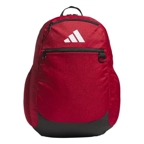 adidas Striker 3 Team Sports Backpack – Daypack for Sports Gym Travel, 36L - color: Power Red