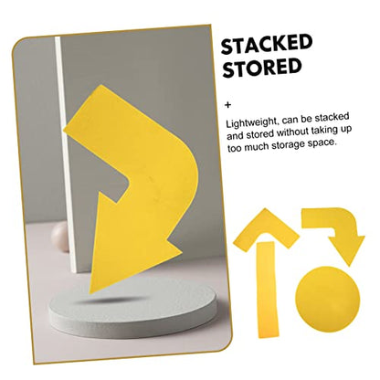 Toddmomy Directional Marker Classroom for Rectangular Marking Pads Site Marking Lines Poly Spots Flat Sports