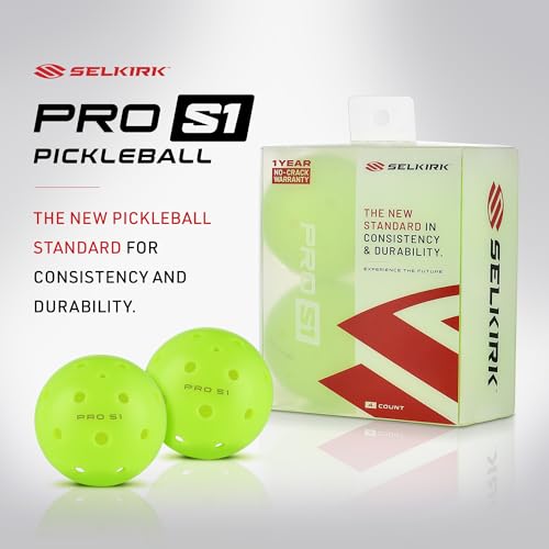 Selkirk Sport SLK Helix Pro Grooves Pickleball Paddle & Pro S1 12pk Pickleball Ball Bundle
