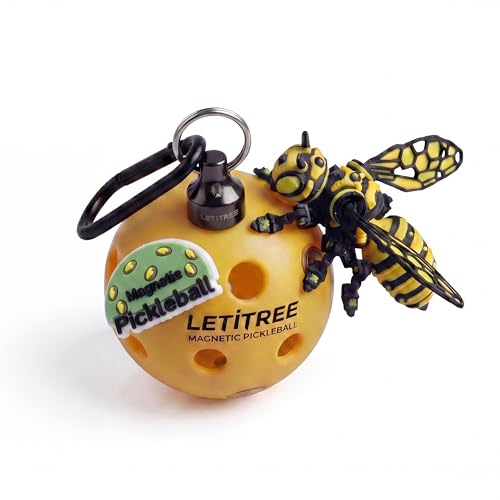 4-in-1 Magnetic Pickleball Kit (Family League Edition) ｜ No-Bend Pickup · Swing Weight Tuning · Fence Storage · Backpack Charms ｜ Gift for Pranks, Viral Videos, Birthdays & Lazy Days