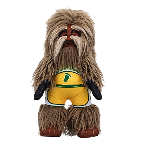 Bleacher Creatures Seattle Supersonics Squatch 10" Mascot Plush Figure - A Mascot for Play or Display - color: Seattle Supersonics Squatch, size: 10 Inches