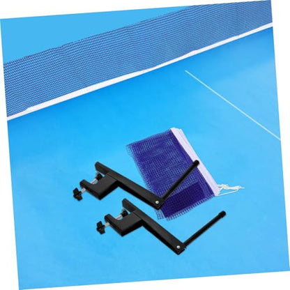 Toddmomy Pong Net Replacement Compatible Retractable Table Tennis Net Clamps Easy Setup for Games