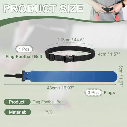 Flag Football Set, Adjustable Flag Football Belt