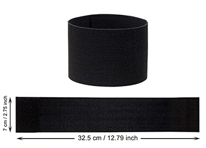 ONLYKXY 3PCS Captain Armbands 7x32.5CM/2.75x12.79inch Adjustable Leader Armband Team Sport Armband for Soccer Basketball Volleyball School Team Competition Coach Players Wrist Arm Bands - color: 3 Colors