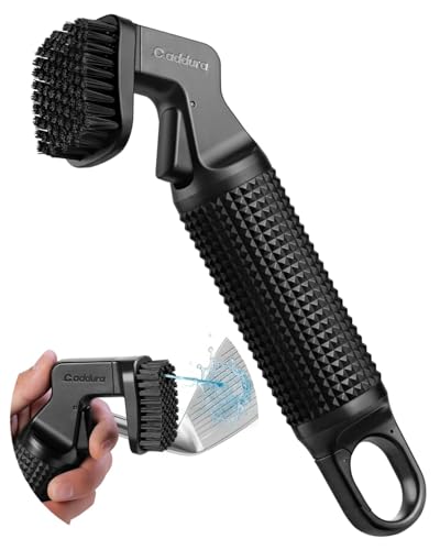 Golf Club Cleaner, Heavy-Duty Nylon Bristle Brush Cleaner with 80ml Spray Bottle, Anti-Leak Design and Ergonomic Grip Professional Golf Gift for Men