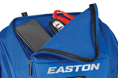 Easton | Ghost NX Backpack Equipment Bag | Adult | Fastpitch Softball | Team Logo Panel | Multiple Colors - color: Royal