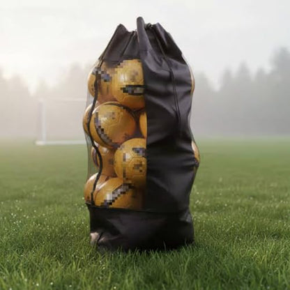 Ball Storage Bag Thickened Basketball Storage Bag Canvas Material Soccer Ball Carrier for Athletes, Coaches, Training, Gym