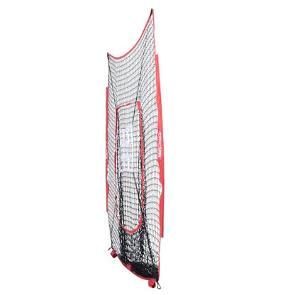 VEVOR 7x7ft Baseball Softball Practice Net, Portable Baseball Training Net for Hitting Batting Catching Pitching, Backstop Baseball Equipment Training Net - style: Net Only(No Frame)