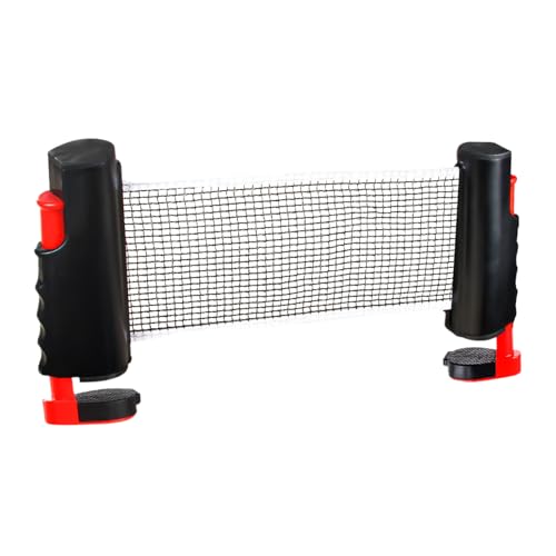 Retractable Table Tennis Net,Retractable Replacement,Adjustable Tennis Net and Post | for Home Indoor Practice Training Game Play Any Table