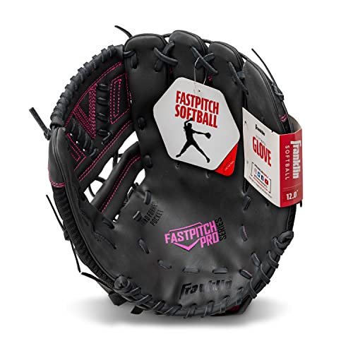 Franklin Sports Girls Softball Glove-Women's Windmill Fastpitch+Slowpitch Softball Glove-Right and Left Hand-Adult