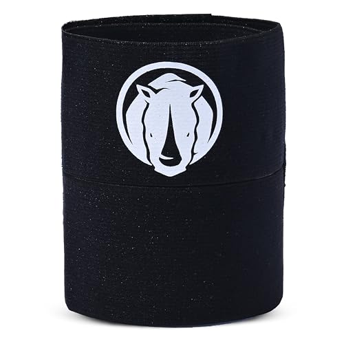 Rhino Wax - Baseball Glove Wrap with Velcro - Base Ball Mitt Break-in Kit Essential - Sturdy Elastic and Heavy Duty - Creates and Maintains The Perfect Pocket - Keeps Gloves Game-Ready