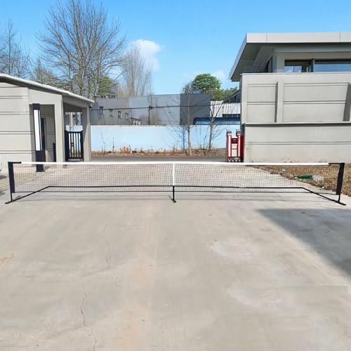 Generic Portable Pickleball Net Set Heavy Duty Professional Training Equipment Fast Assembly Iron Polyester Suitable for Home