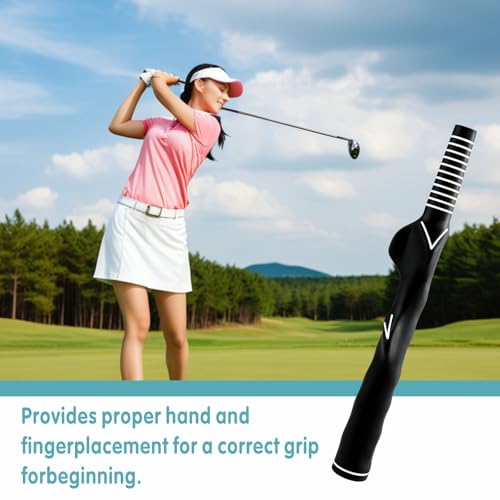 Right-Handed Golf Grip Trainer – Golf Grip Training Aid for Beginners, Women & Kids – Essential Grip Trainer Golf Kit to Master Correct Grip Posture and Improve Swing