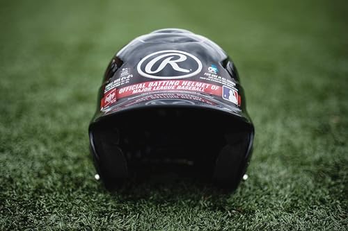 Rawlings | COOLFLO Batting Helmet | T-Ball (6 1/4" - 6 7/8") | Black - color: Black - COOLFLO