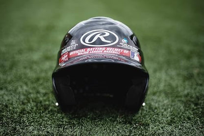 Rawlings | COOLFLO Batting Helmet | T-Ball (6 1/4" - 6 7/8") | Black - color: Black - COOLFLO