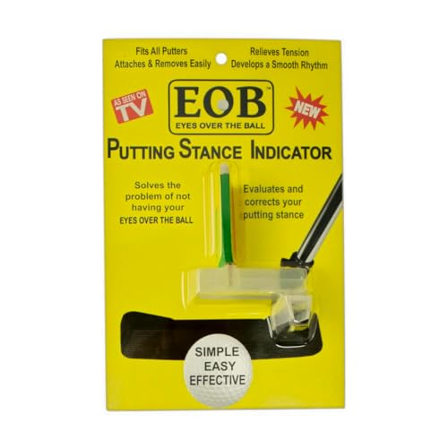 Golf Putting Alignment Tool – Putting Stroke & Putter Alignment Tool, Foot Position Trainer – Perfect Golf Training Aid for Accuracy, Consistency & Lower Scores – Trusted by PGA Pros