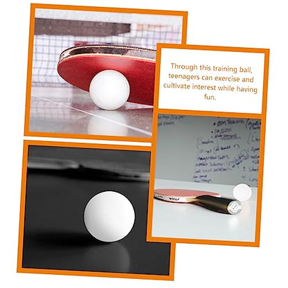 UKCOCO 50Pcs Advanced Table Tennis Balls High Bounce Durable Pong Training Balls for School Gym Practice for Skill Development and Fun