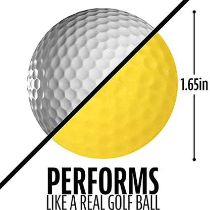 CHAMPKEY Practice Foam Golf Balls - 16 or 32 Pack | Limited Flight, True Spin and Feel Training Balls - color: 32 Pack