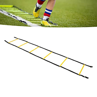 Agility Ladder, Speed Training for Athletic Improvement Portable Footwork Ladder for Football Basketball Players Home Gym Fitness Training