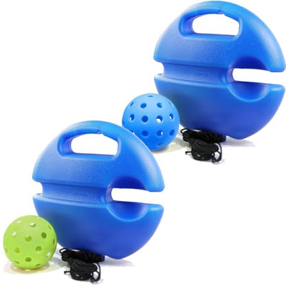 Pickleball Trainer (2-Pack) - Match Buddy Training Aids for Beginner Drills & Exercise - color: 2PCS/A