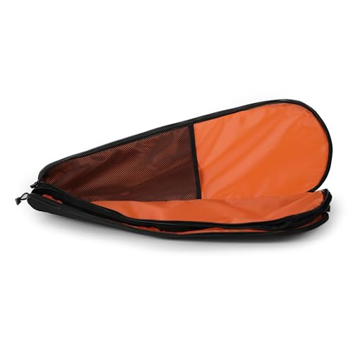 2 Rackets Tennis Racket Cover Padded Tennis Racket Bag with Handle and Adjustable Shoulder Strap