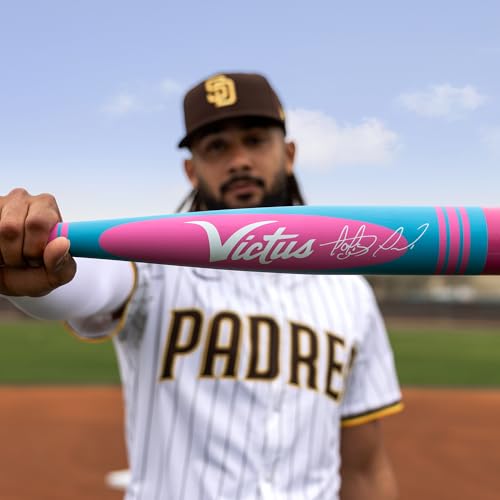 Vibe Pro-Crayon Alloy, USA Baseball, -10 Drop, 2 5/8' Barrel, Mid-Balanced - color: Tatis Pink, size: 31" / 21 oz