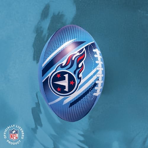 BigMouth 18” Inflatable Pool Football Officially Licensed NFL Fan Gear Merchandise Beach Ball Games for Adults and Teens - style: Tennessee Titans