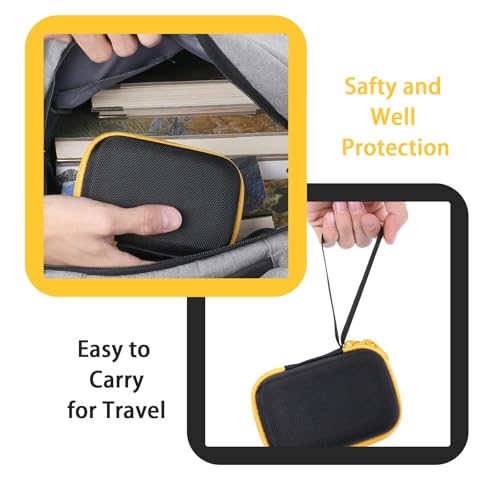 for Fanttik X8 Nano/X9 Nano Electric Ball Pump Hard Case,Air Pump Organizer for Air Tube and Adaptor(Case Only)
